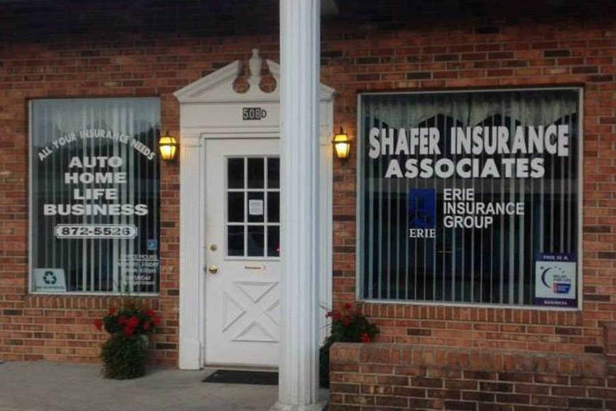 About Our Agency - Outside of the Shafer Insurance Building